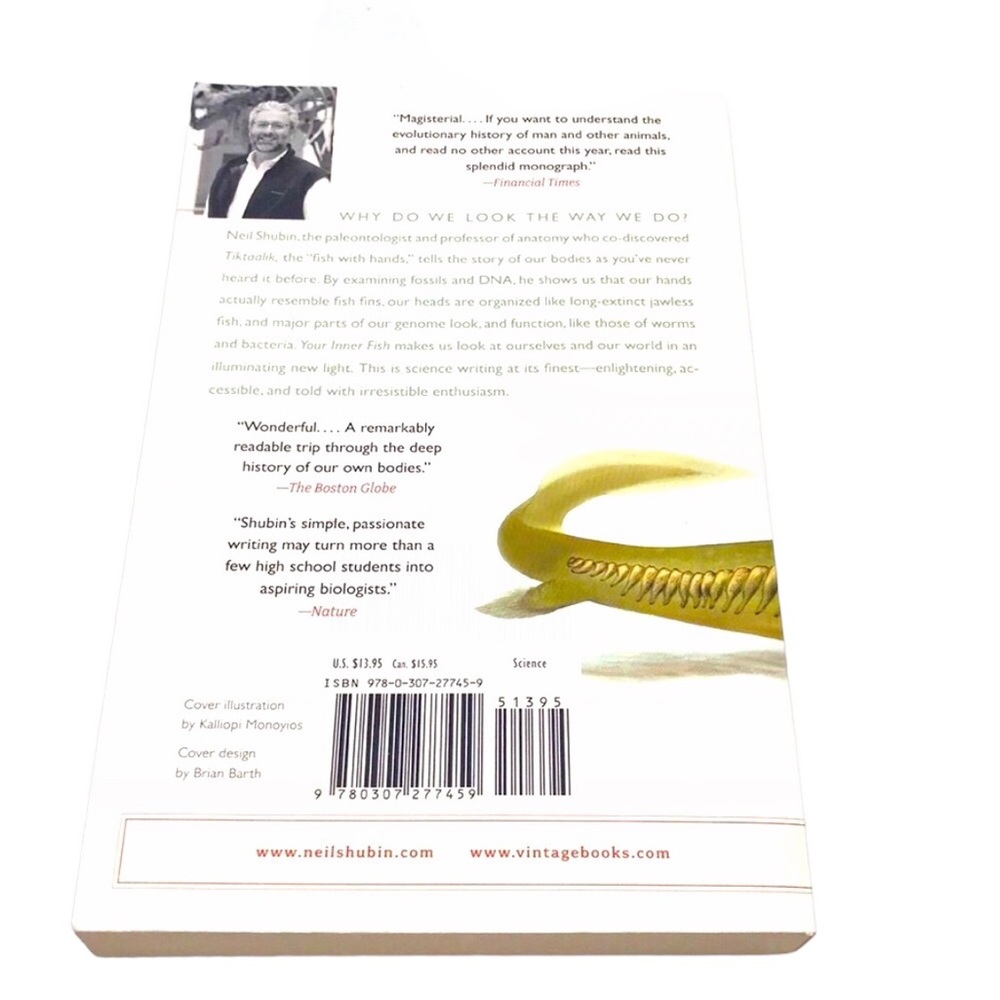 Your Inner Fish Book by Neil Shubin - Picture 3 of 5